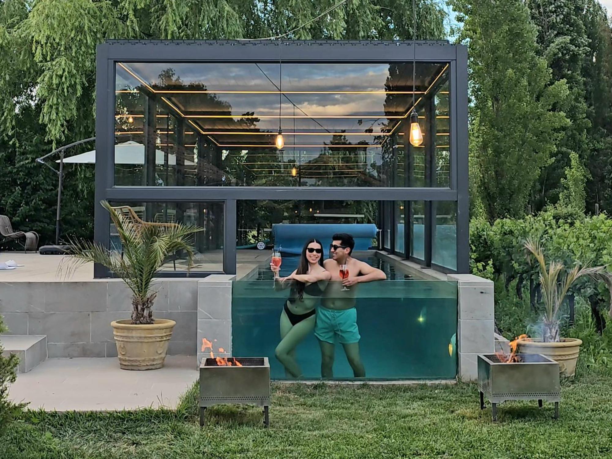 Hotel Parronales 圣克鲁兹 外观 照片