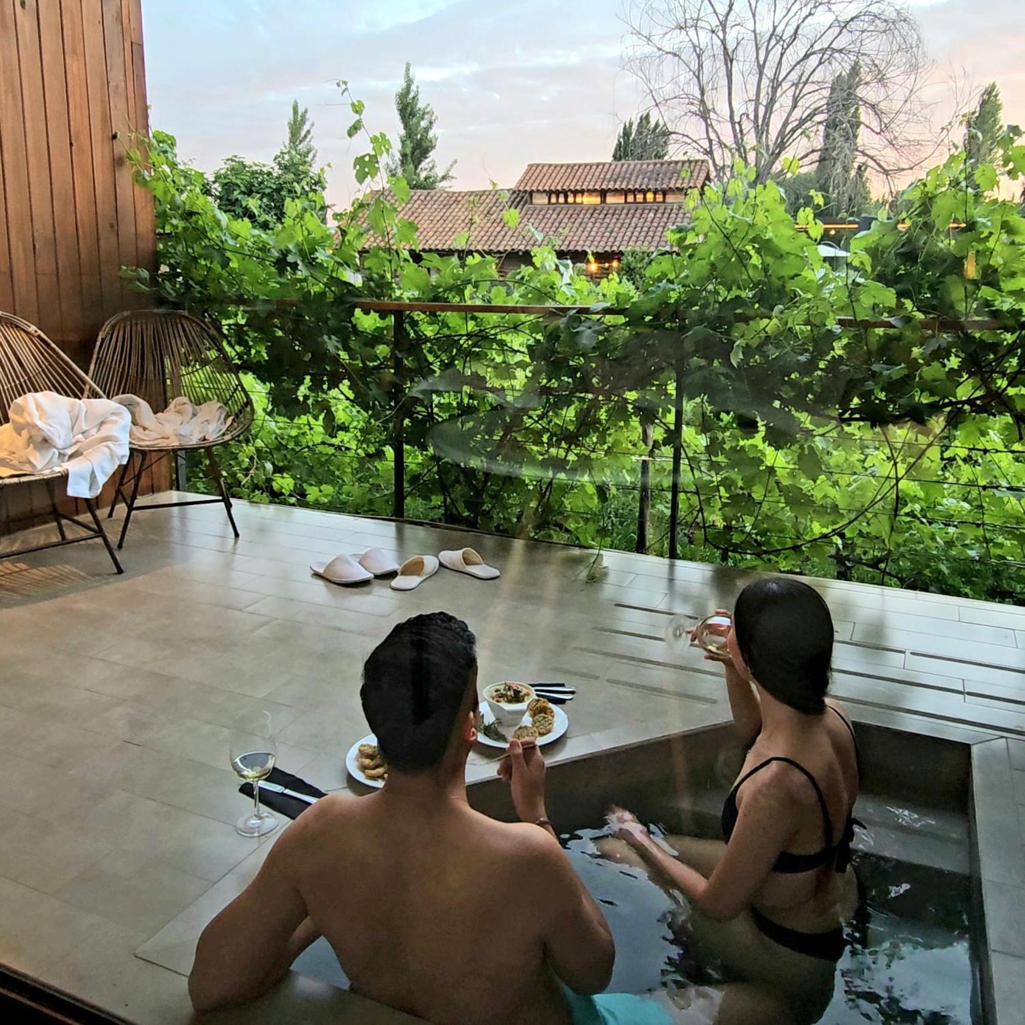 Hotel Parronales 圣克鲁兹 外观 照片