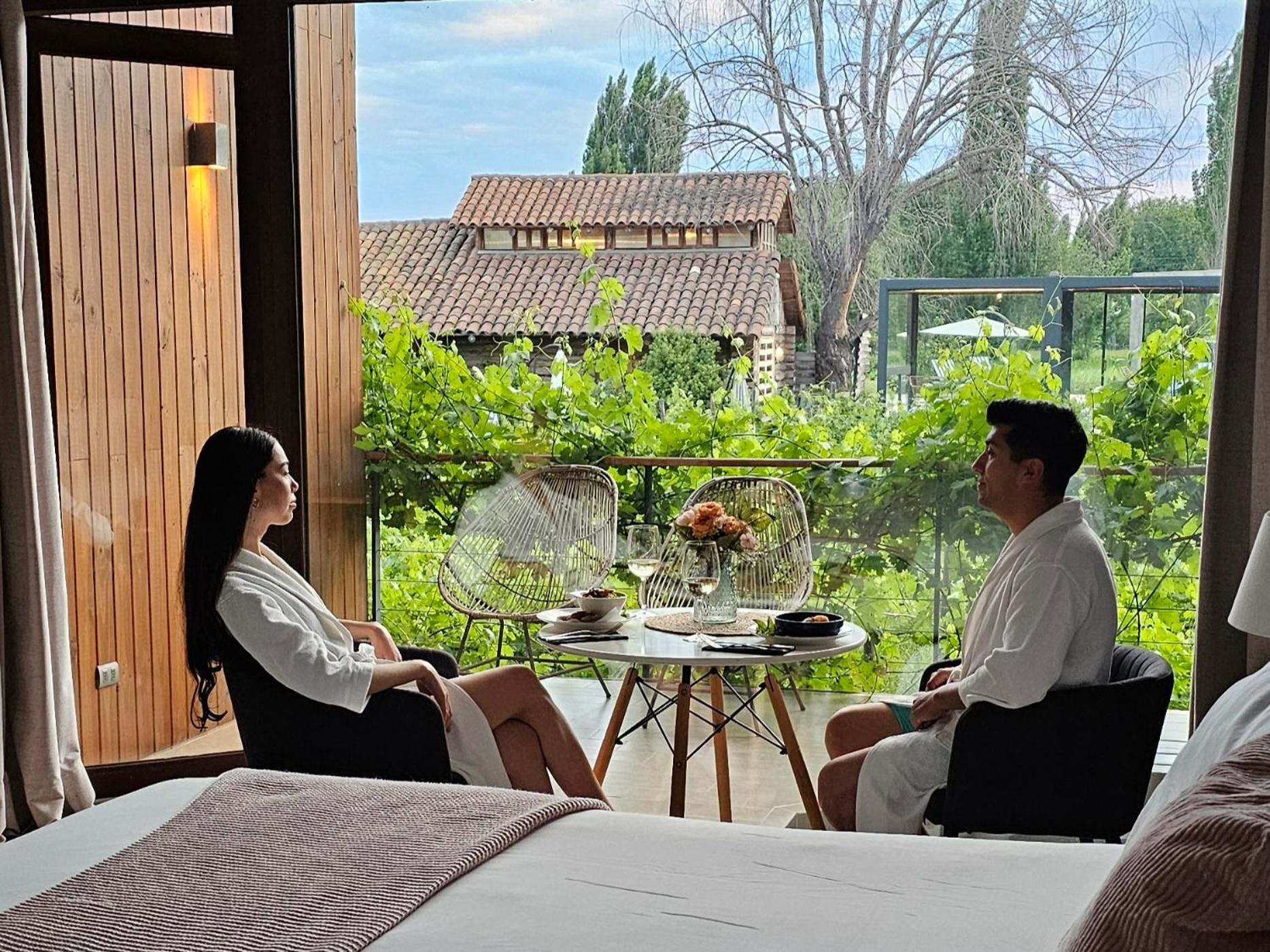 Hotel Parronales 圣克鲁兹 外观 照片